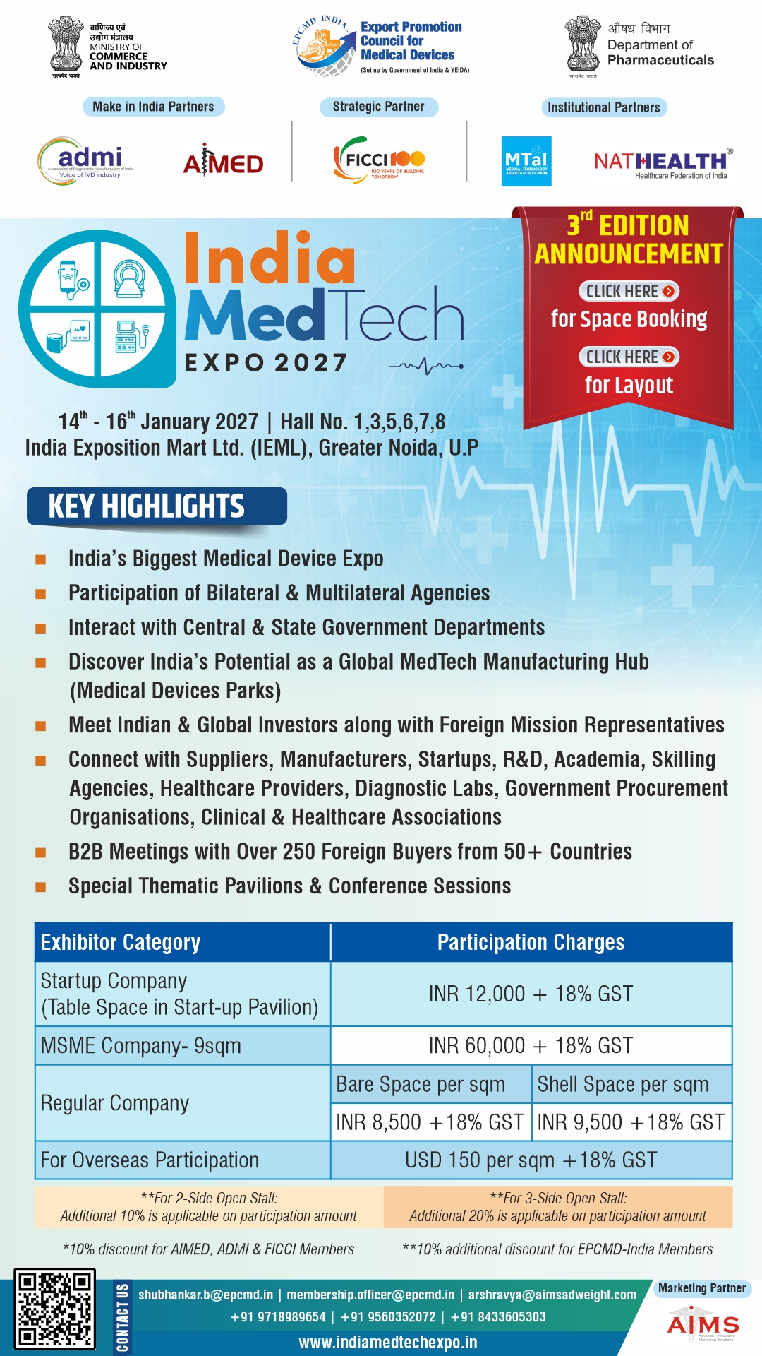 India Medtech Expo Flyer